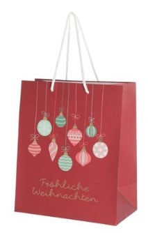 Artikelbild für Weihnachtsdeko Geschenktüte Winterzeit+Fröhl. Weihnachten im Baltic Kölln Onlineshop