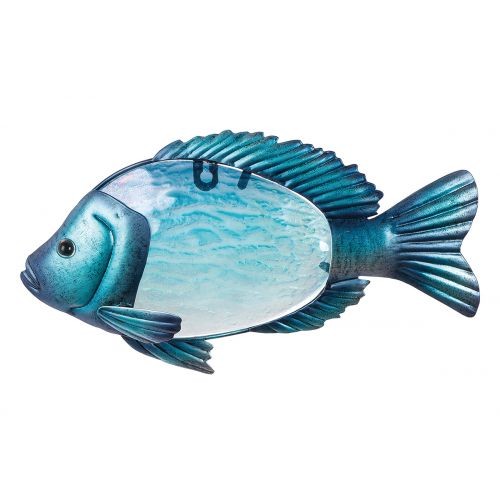 Artikelbild für Wandobjekt Fisch Eugene Glas,Metall L2,5xB30,5xH16,5cm im Baltic Kölln Onlineshop