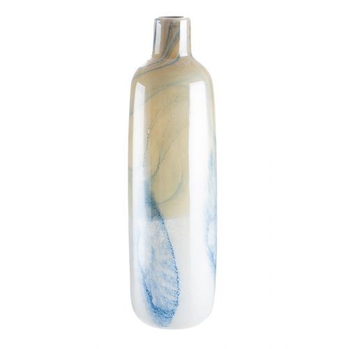 Artikelbild für Vase Fresh Glas schmal creme Höhe 46cm im Baltic Kölln Onlineshop