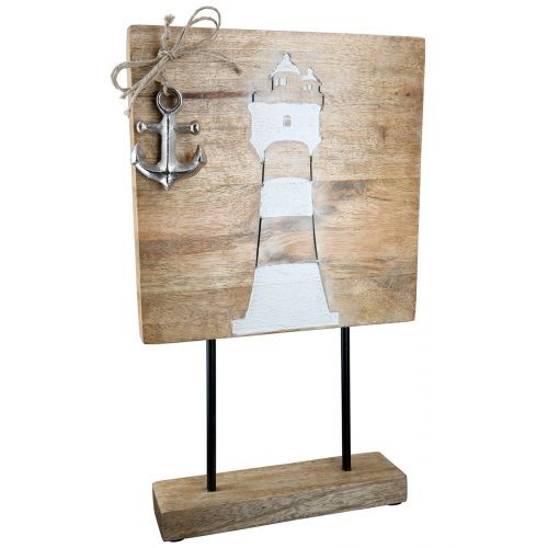 Artikelbild für Standrelief Leuchtturm L5xB20xH33,5cm im Baltic Kölln Onlineshop